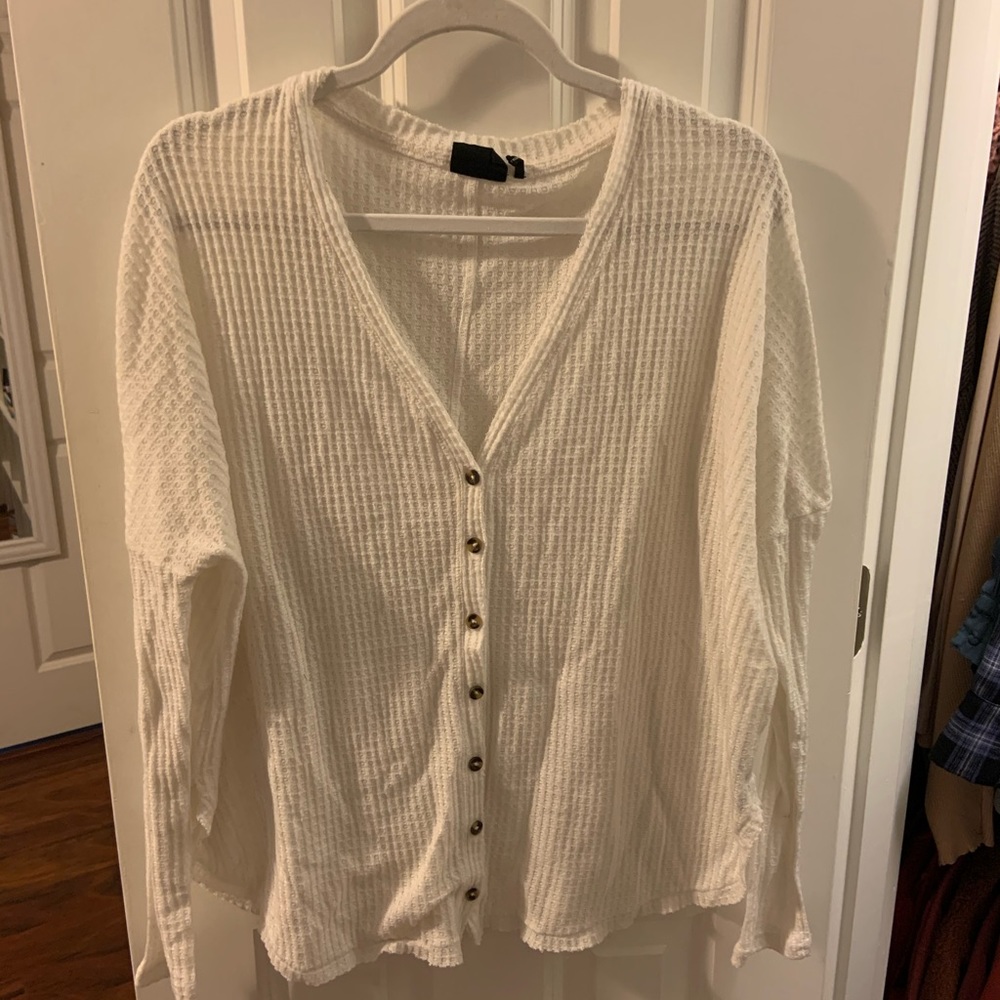 Waffle tee